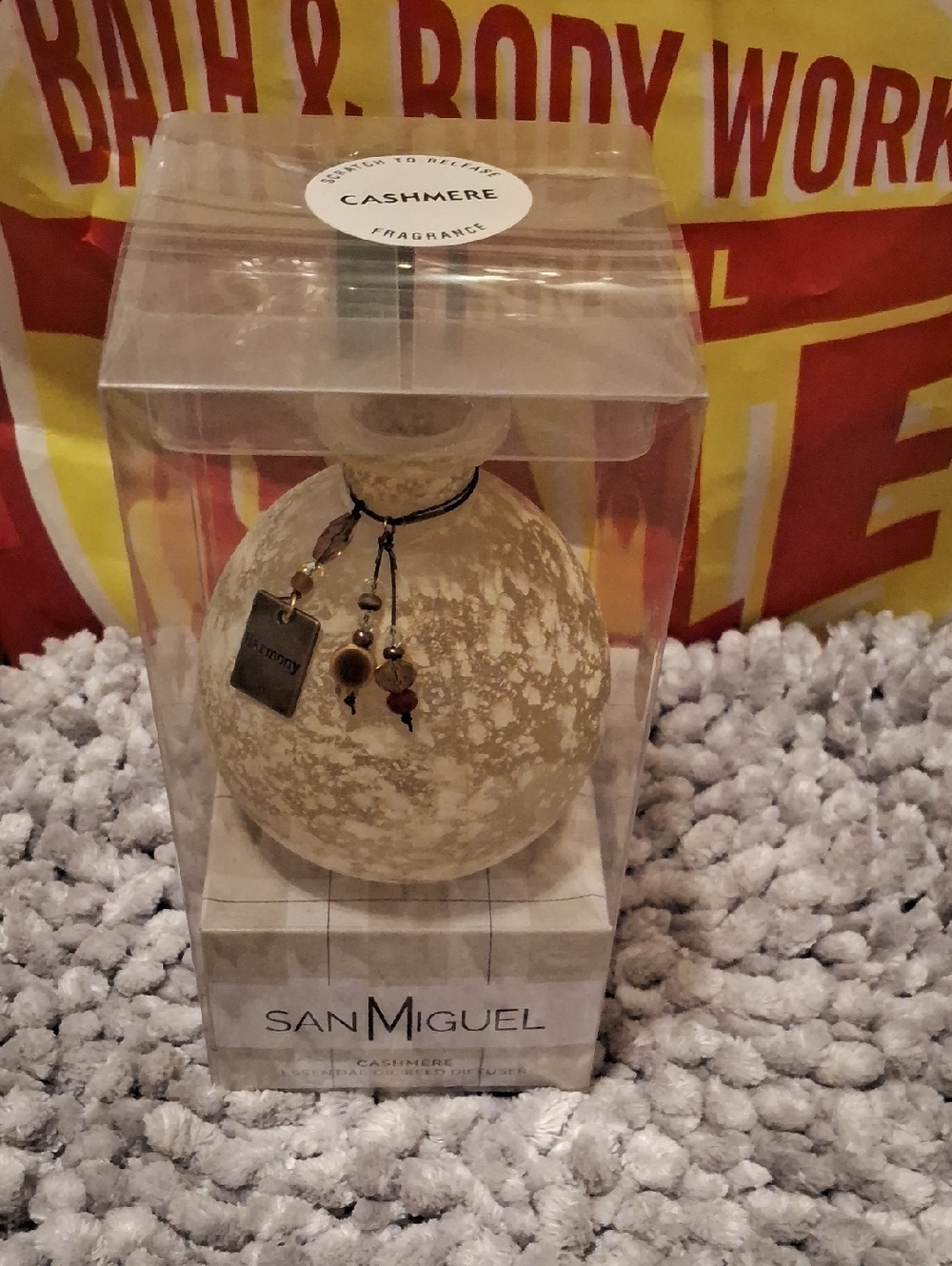 Kohl's San Miguel Cashmere Decorative Vase Diffuser - Cream